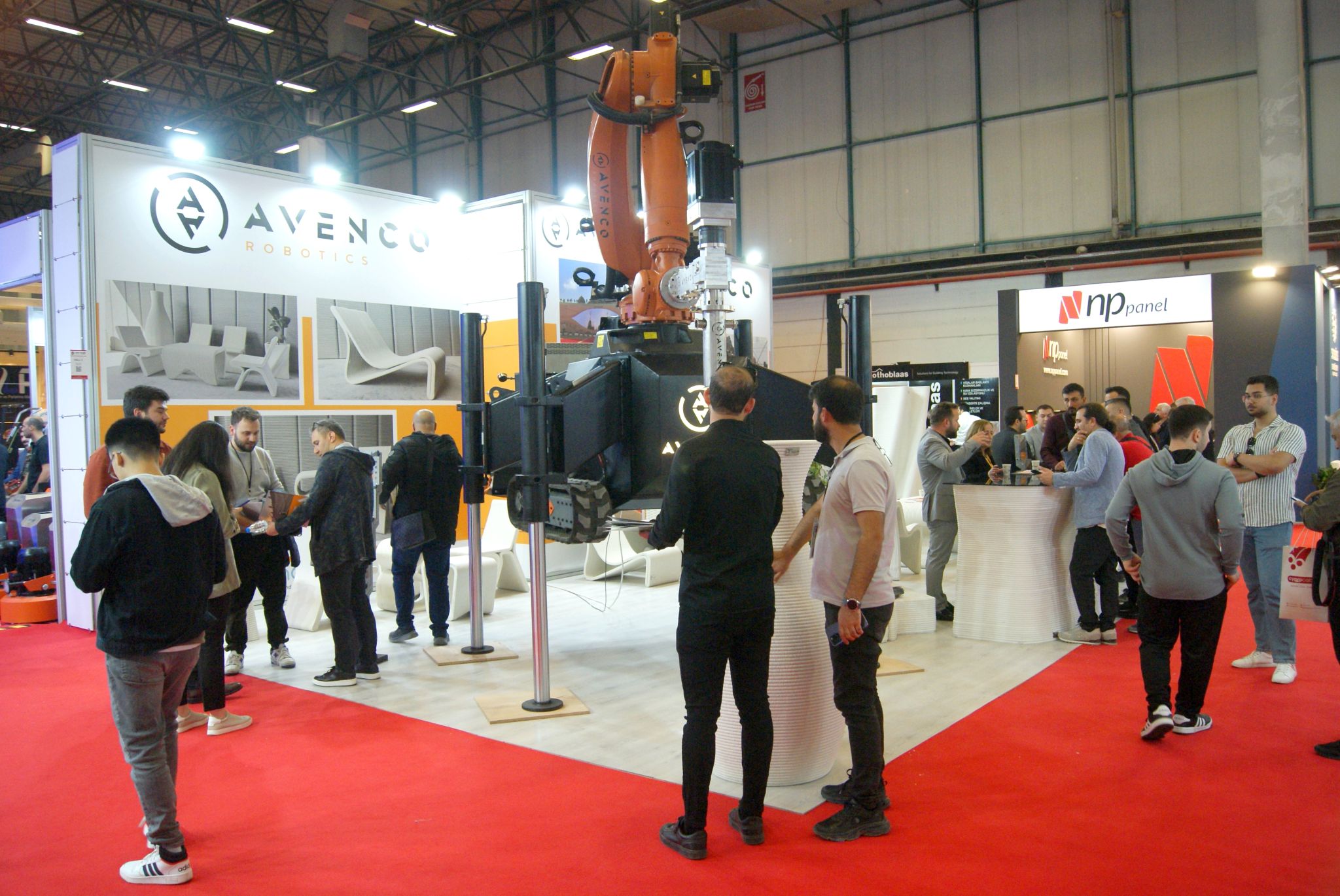 Avenco Robotics olarak Tüyap Yapı Fuarı’ndayız!