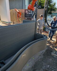 3D Concrete Printing - Wall